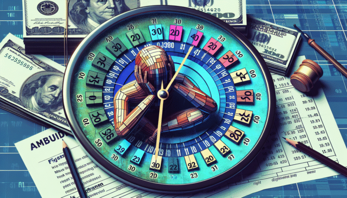 A clock showing 30 days, money stacks, loan documents, and a stressed person, illustrating Mississippi payday loan pressure.