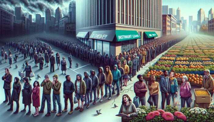 Image of economic downturn and growth affecting installment loan demand at a Mississippi bank.