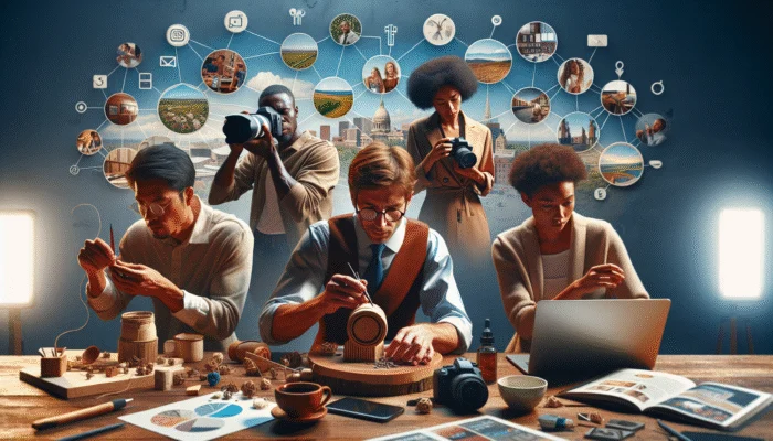 Mississippians engaging in side hustles like crafting, photography, writing, promoting on social media and local networks.