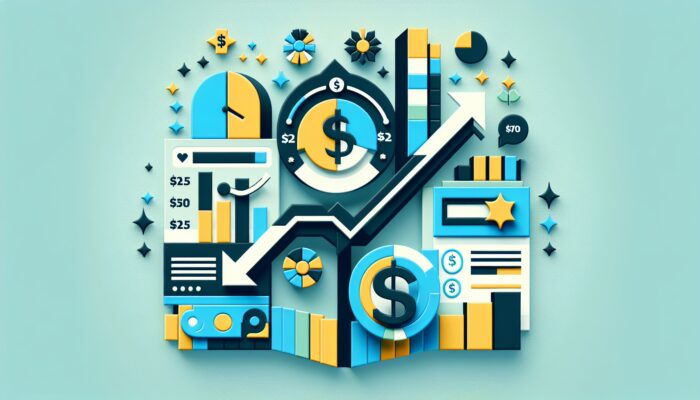 Infographic comparing payday loan costs with charts, dollar signs, and details on interest rates, fees, and repayment terms.
