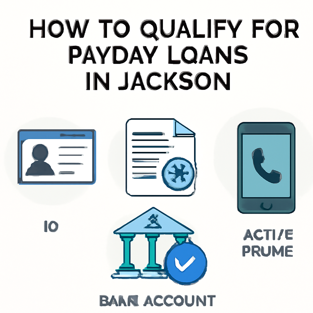 how to qualify for payday loans in Jackson image